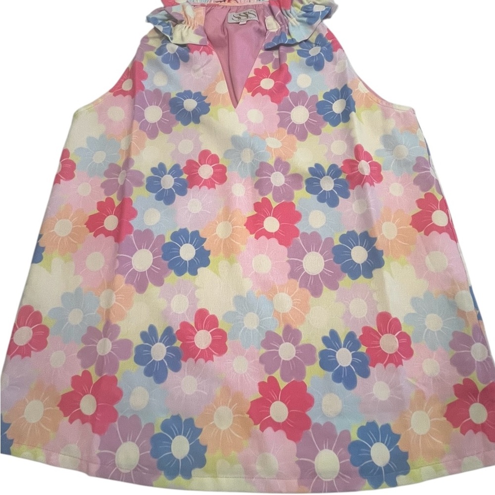 EUC SSYS 2 Piece Pastel Floral Skort and Top Size XS. - Picture 6 of 13